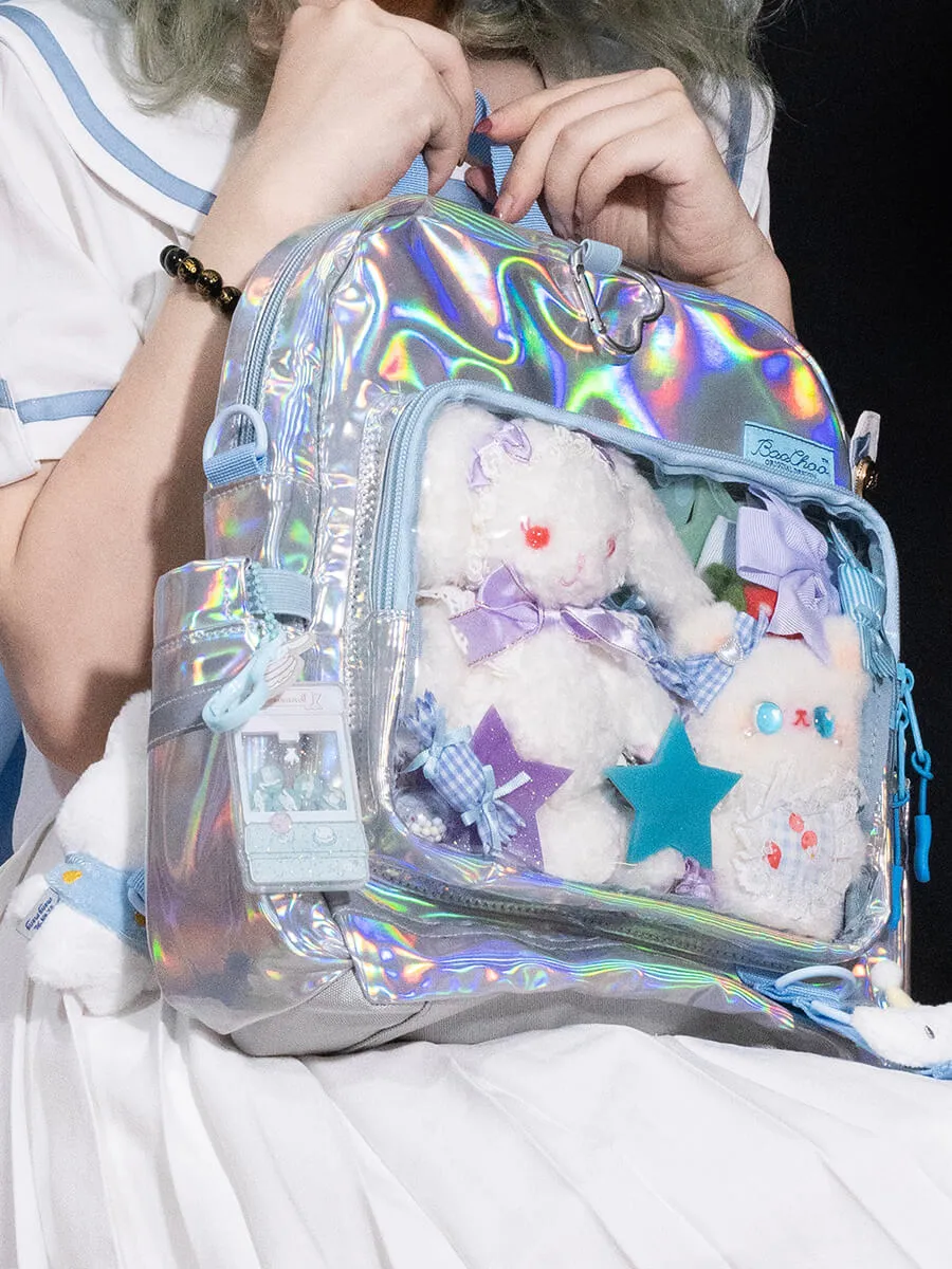 3 Way Cute Laser Ita Bag Backpack