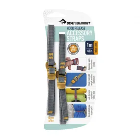 Acc. Straps W Hook Release (Pair) 10 Mm / 3/8" Webbing