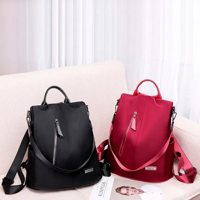 Anti-theft Waterproof Fabric Large Female Shoulder Bag