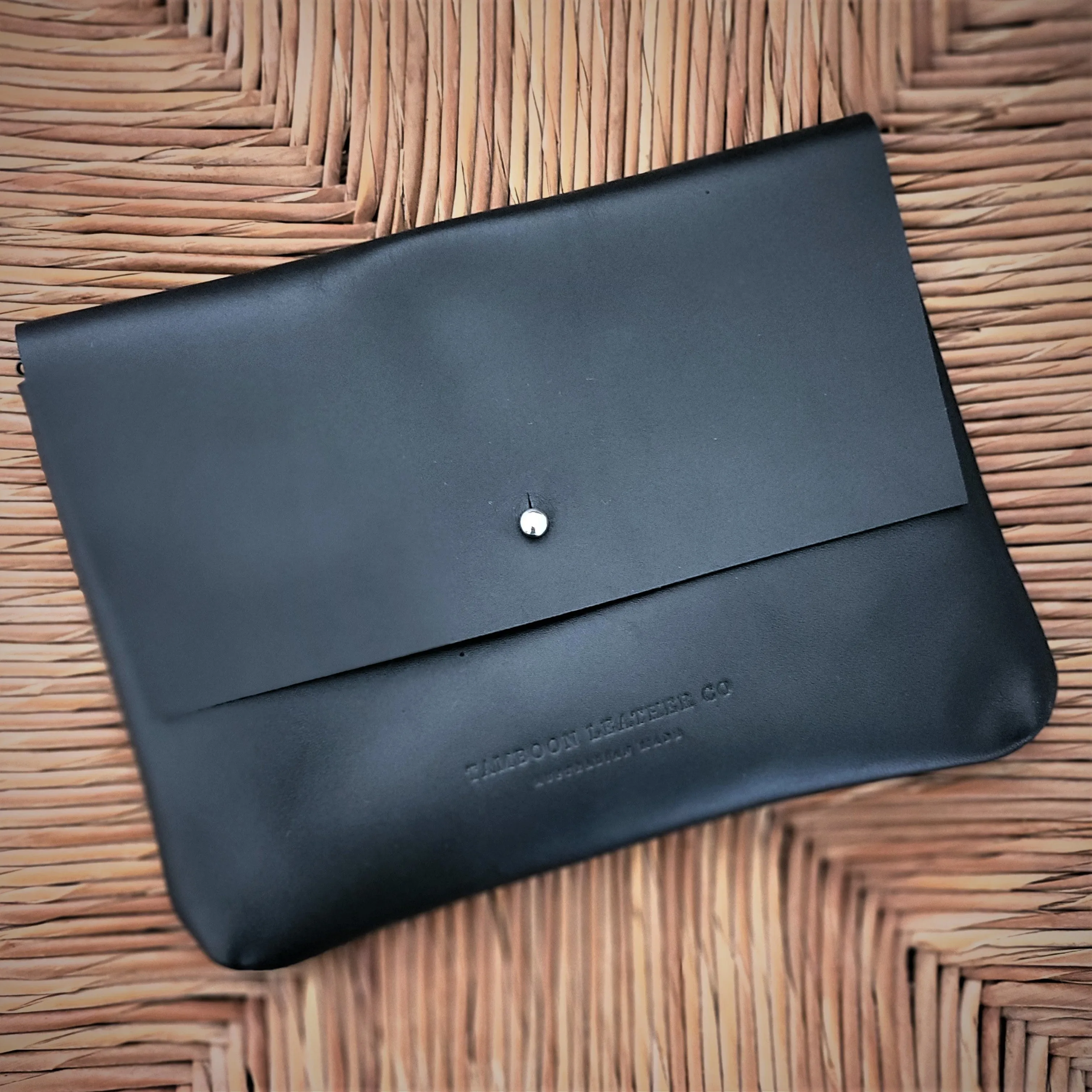 ASH Soft Leather Envelope Clutch