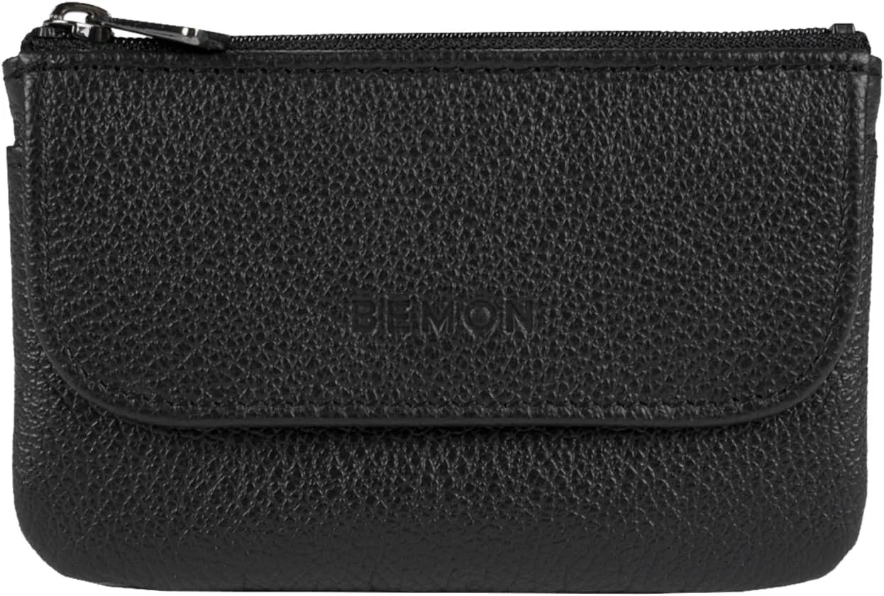 Bemon Enzo Black Leather Wallet Bemon, black, leather wallet Bemon