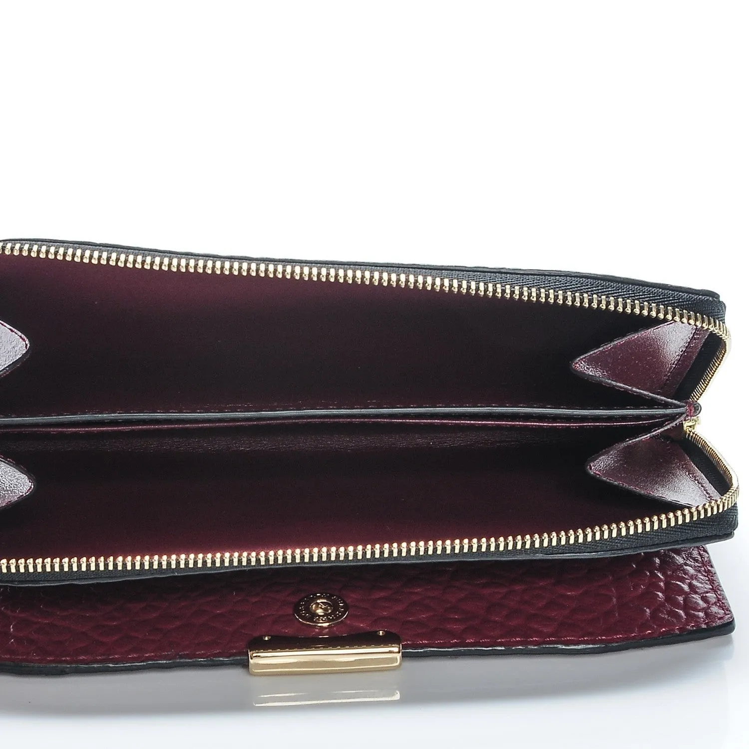 BURBERRY HERITAGE GRAIN LEATHER ALVINGTON CONTINENTAL WALLET