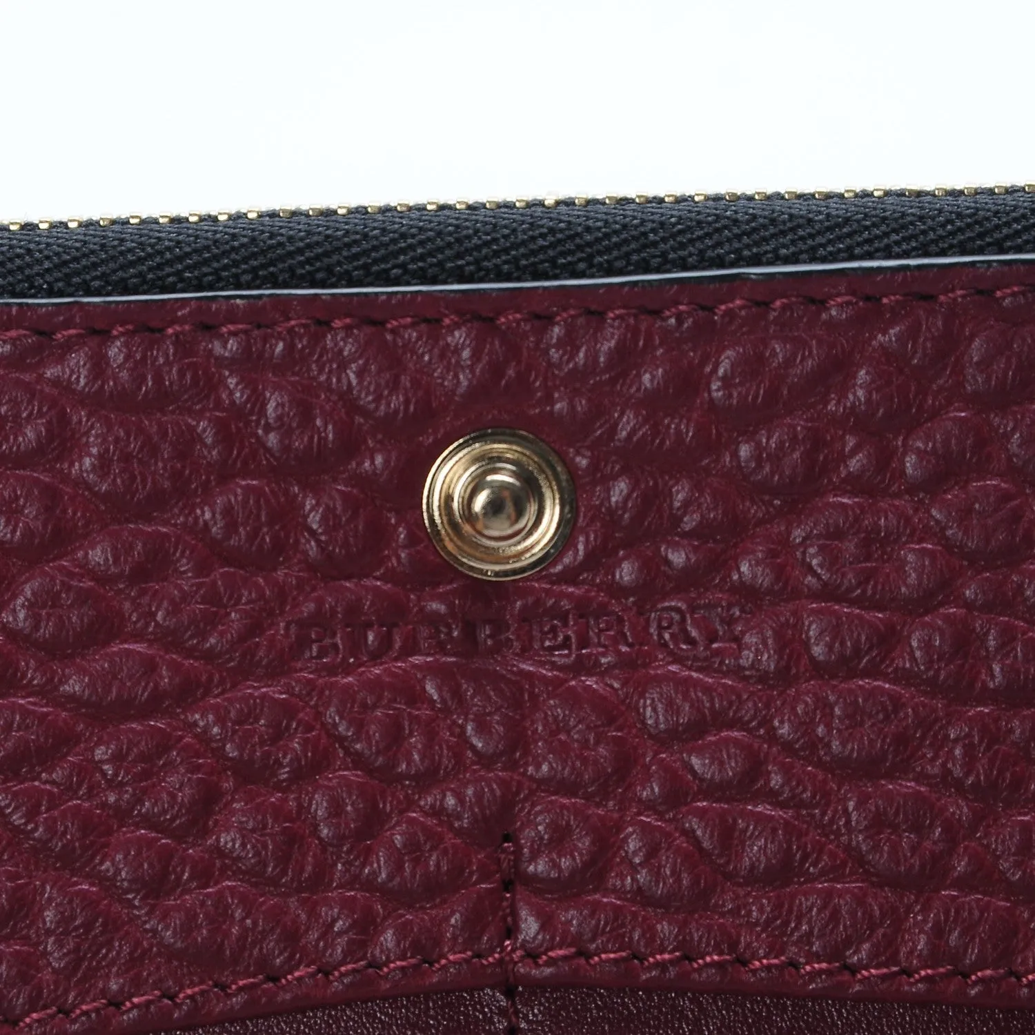 BURBERRY HERITAGE GRAIN LEATHER ALVINGTON CONTINENTAL WALLET