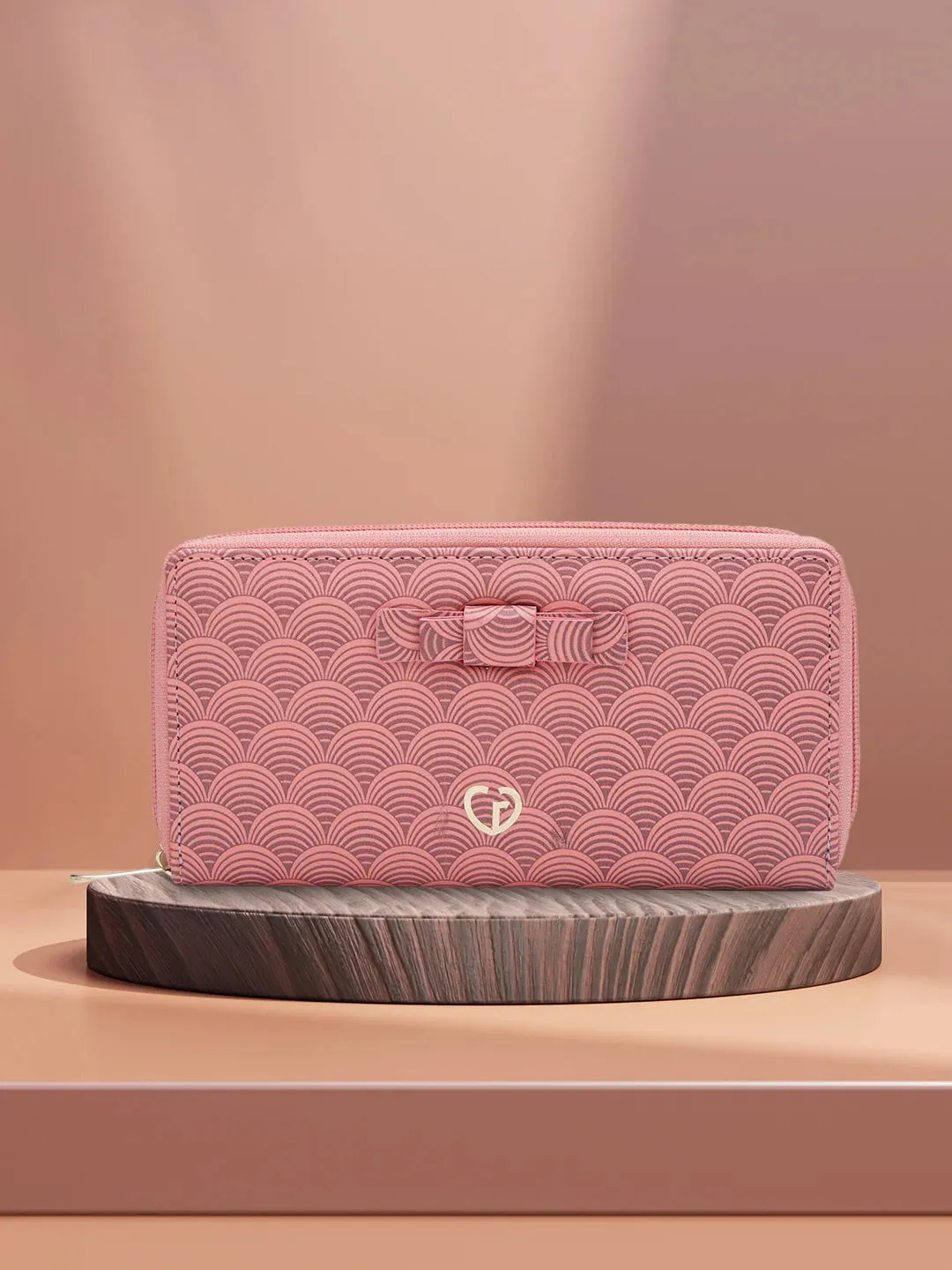 Caprese Greta Zip Around Wallet Large Pink