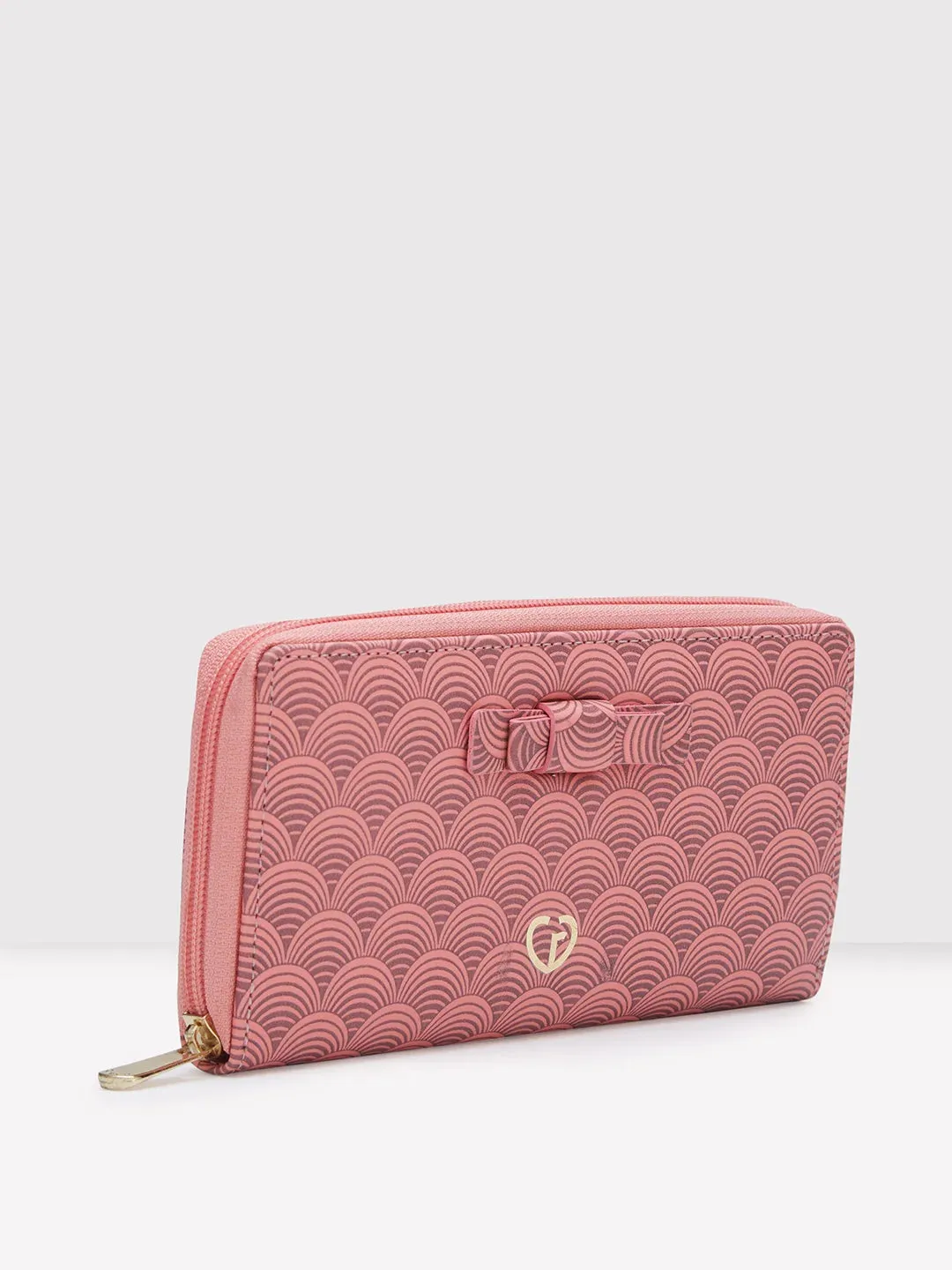 Caprese Greta Zip Around Wallet Large Pink