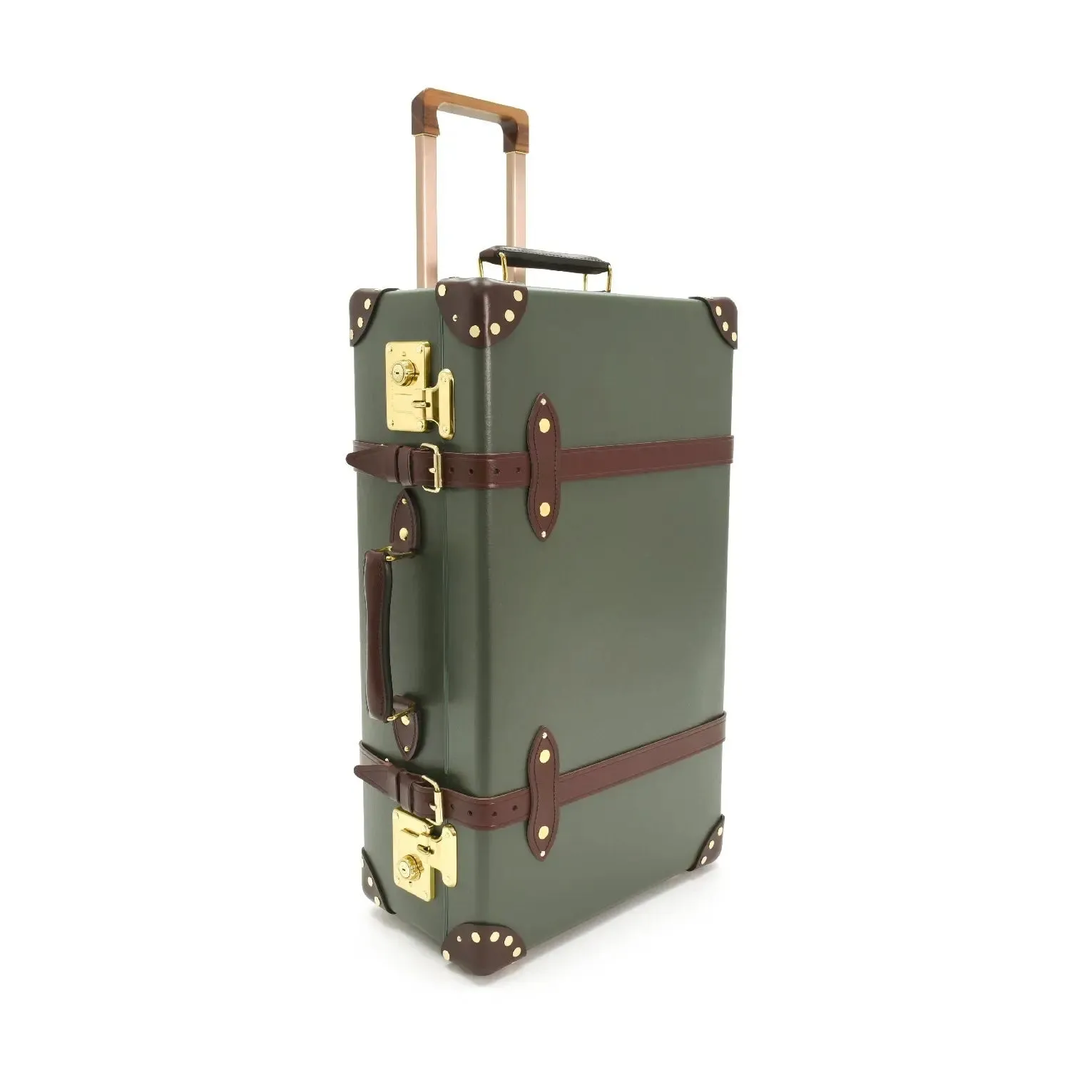Centenary · Medium Check-In - 2 Wheels | Green/Brown