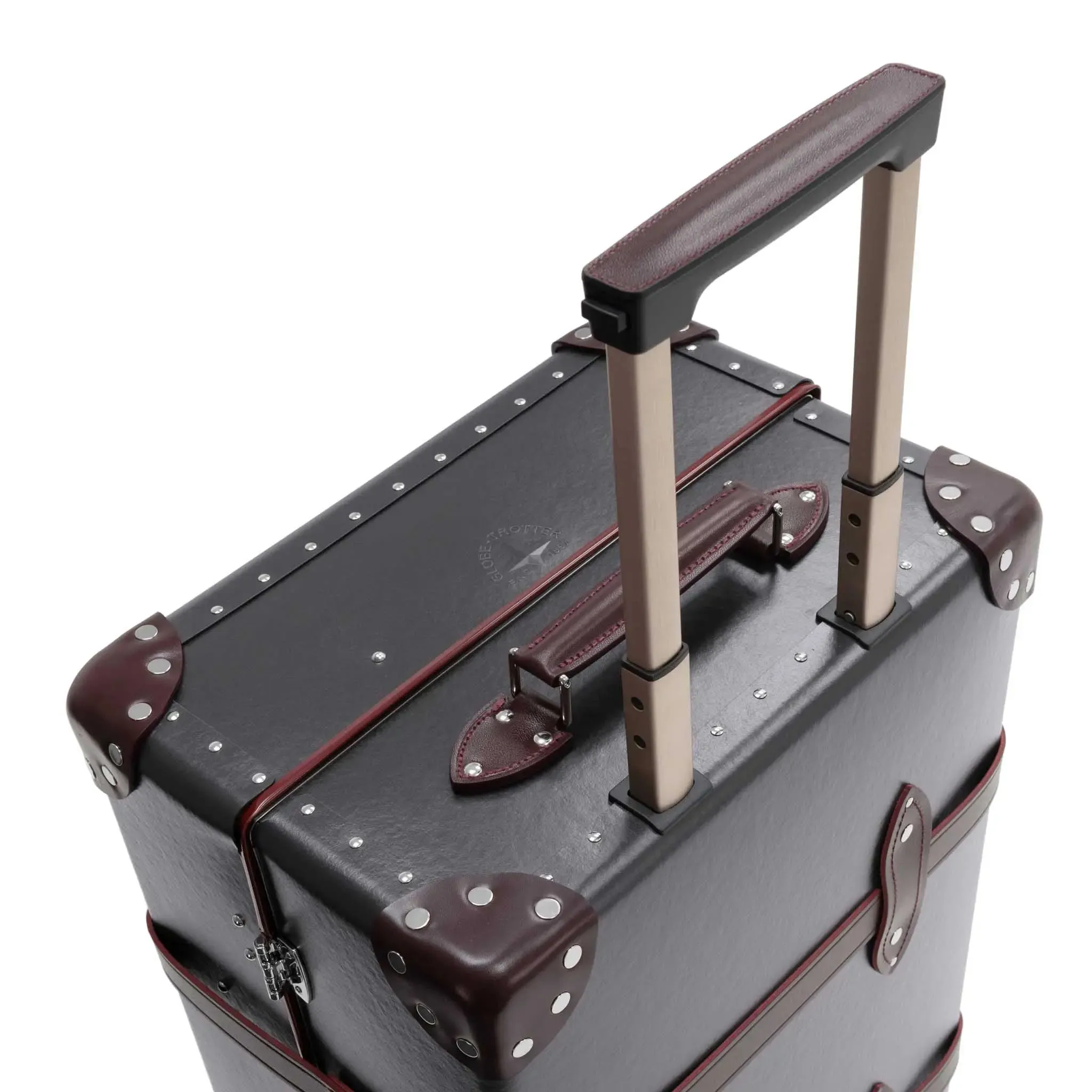 Centenary · Medium Check-In - 4 Wheels | Brown/Burgundy