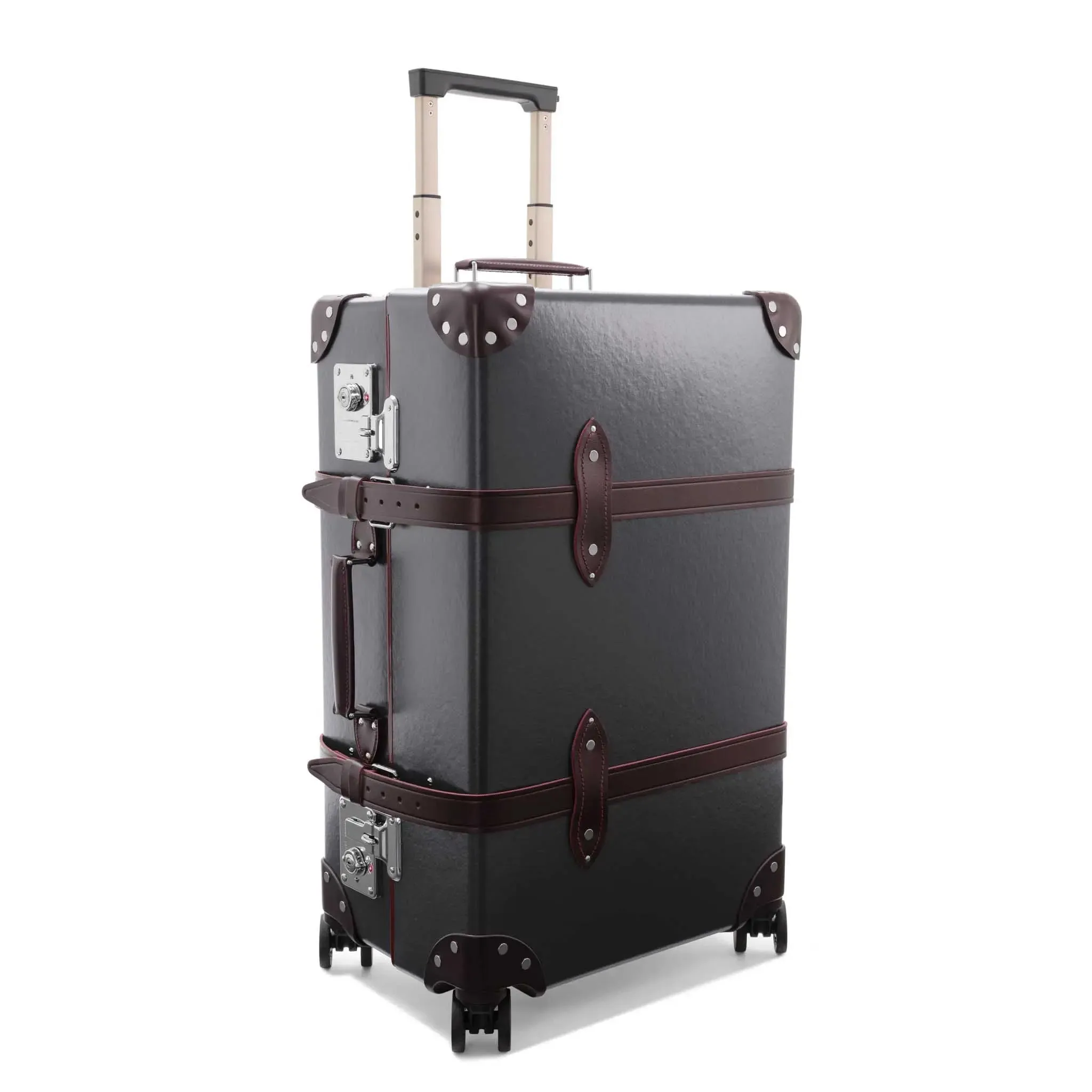 Centenary · Medium Check-In - 4 Wheels | Brown/Burgundy