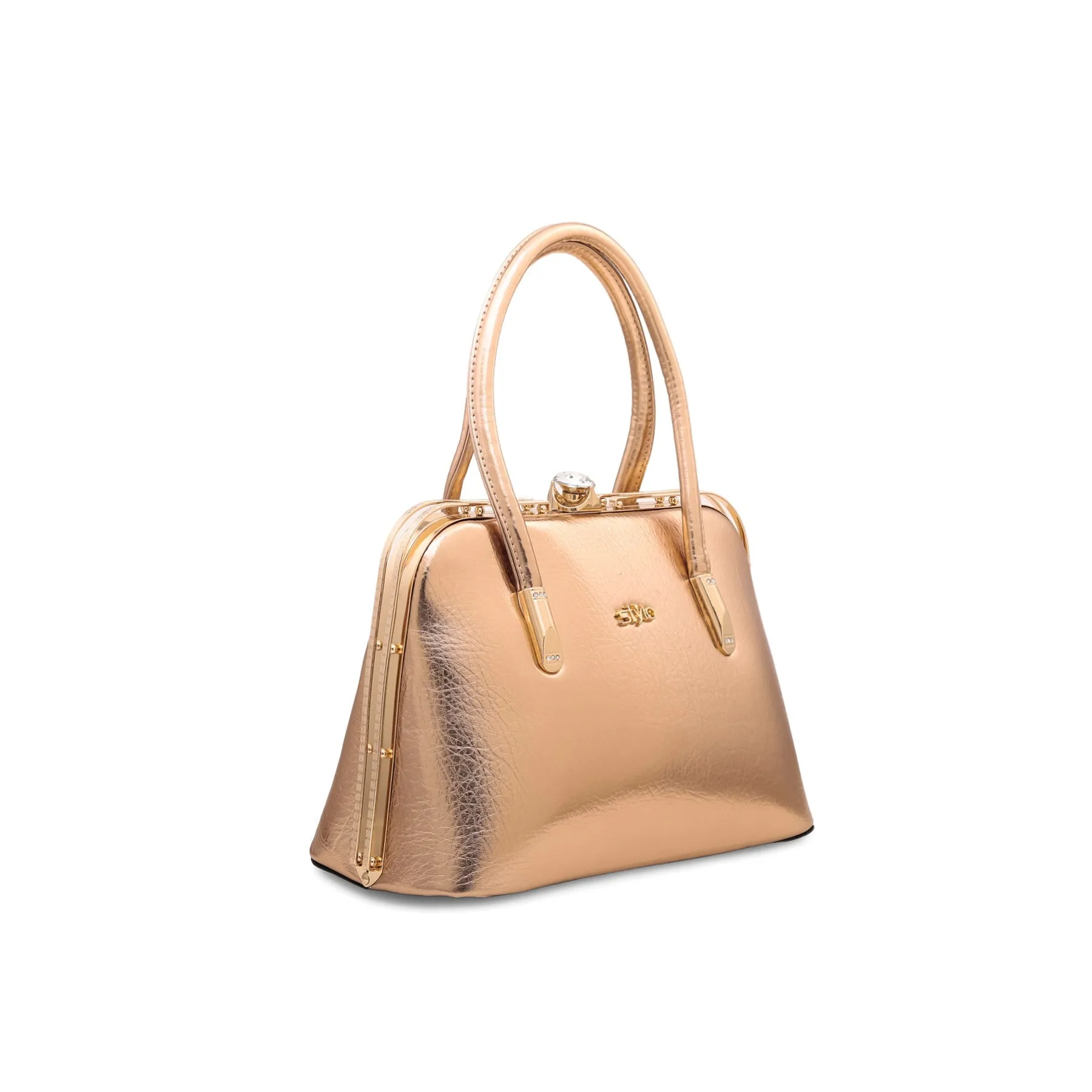 Champagne Fancy Hand Bag P35839