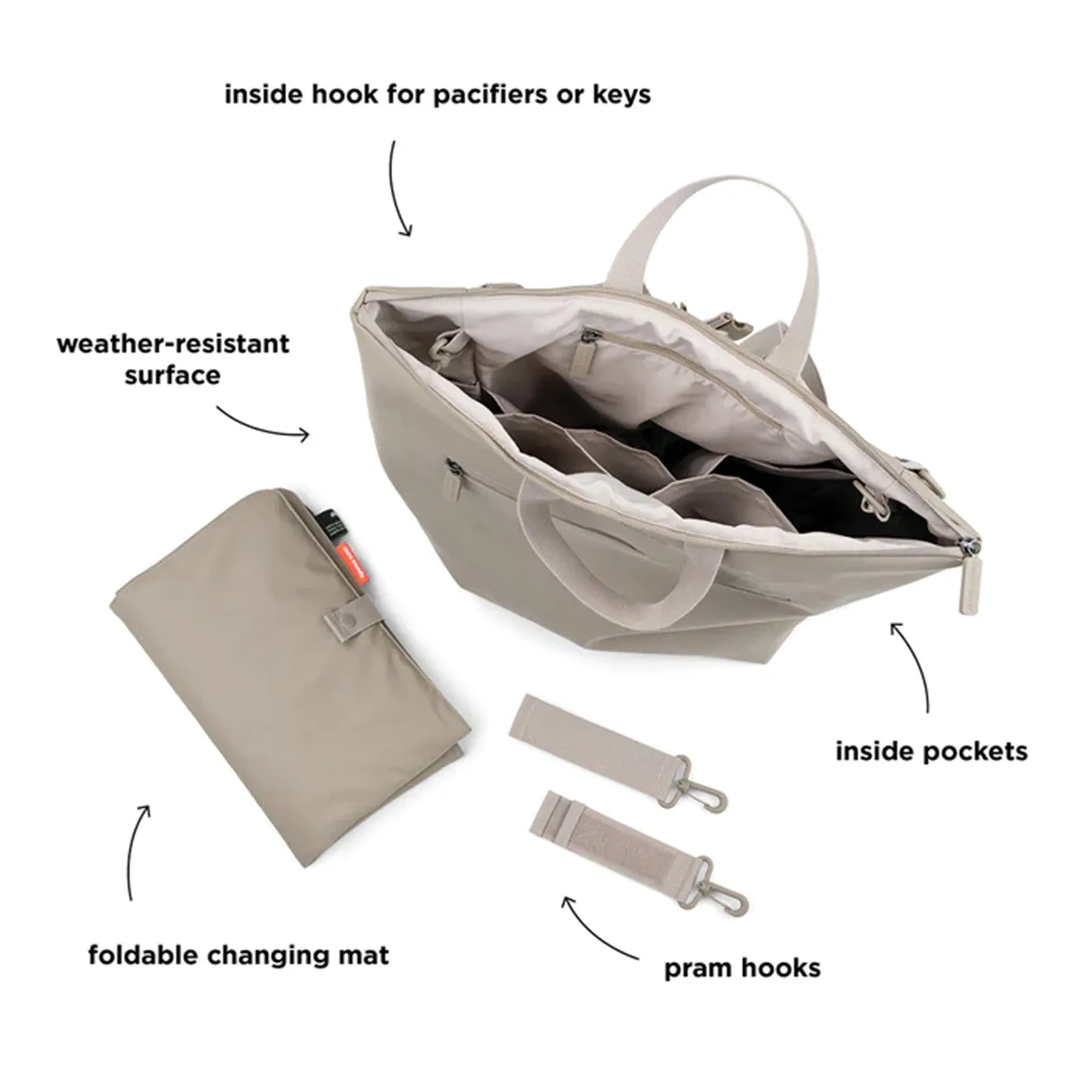 Done by Deer Changing Backpack