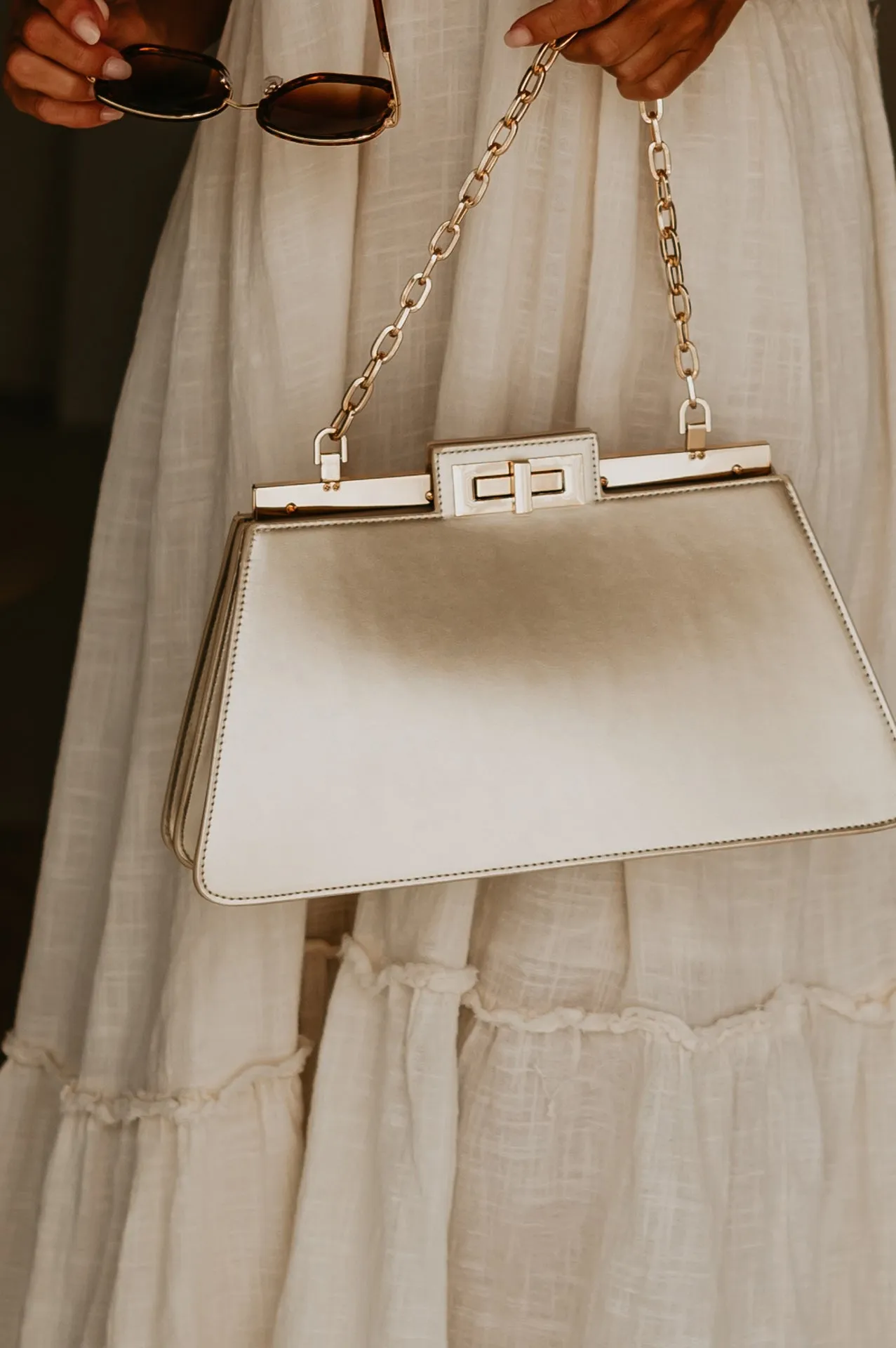 Fido handbag I Gold