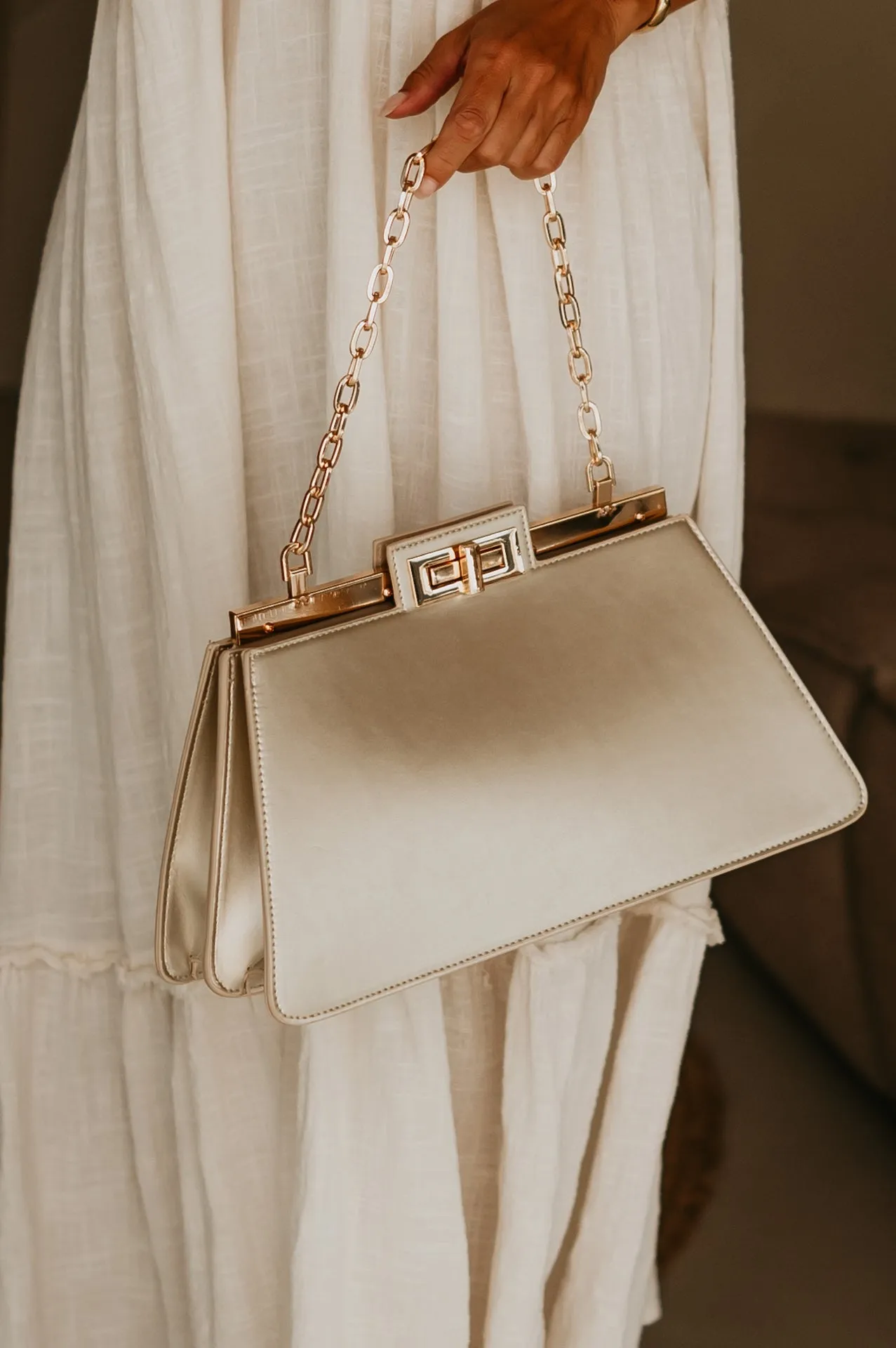 Fido handbag I Gold
