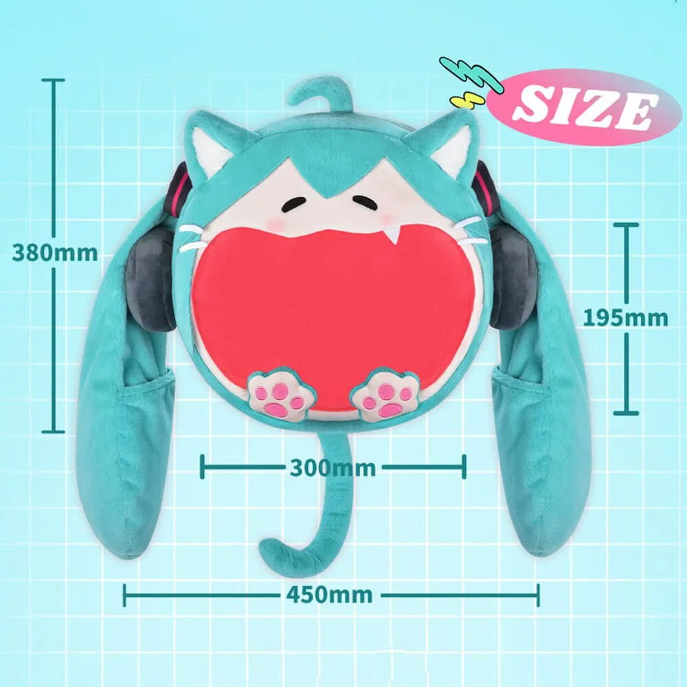 Hatsune Miku Cat NyaNya Plush Ita Backpack