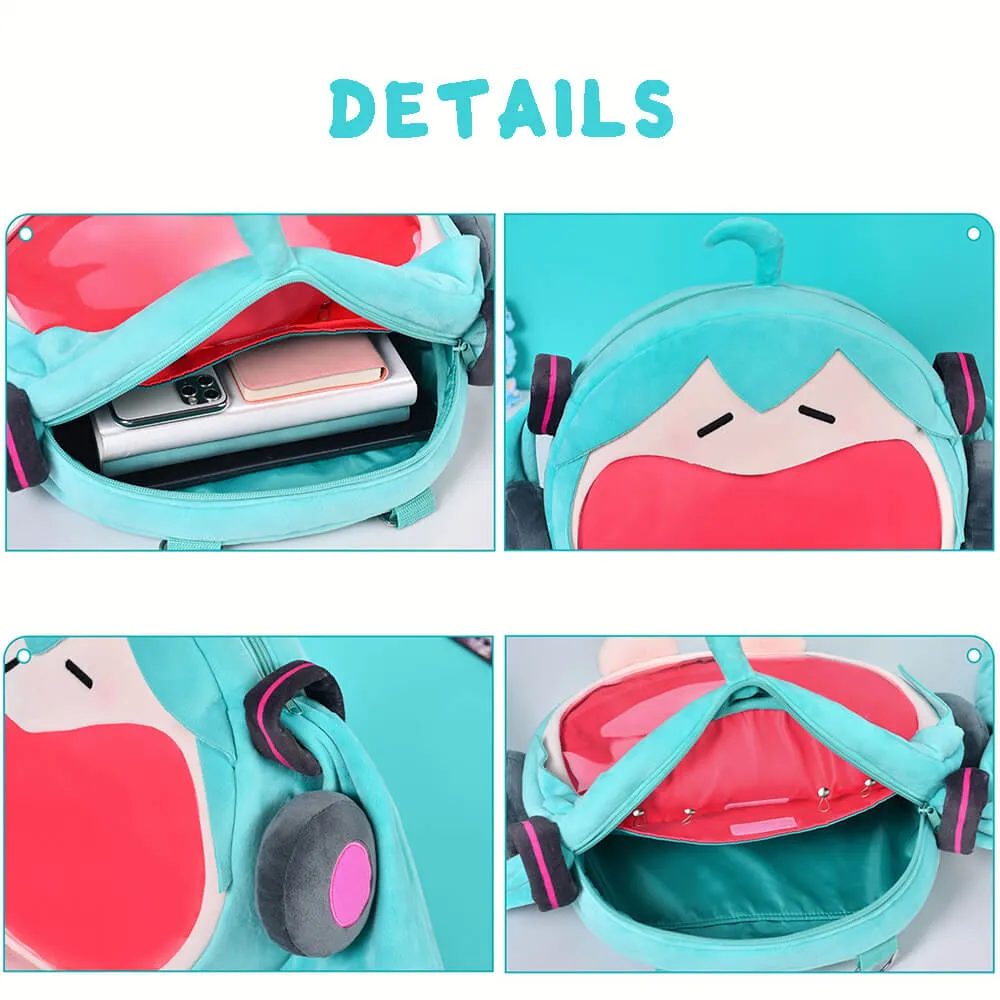 Hatsune Miku Plush Ita Backpack