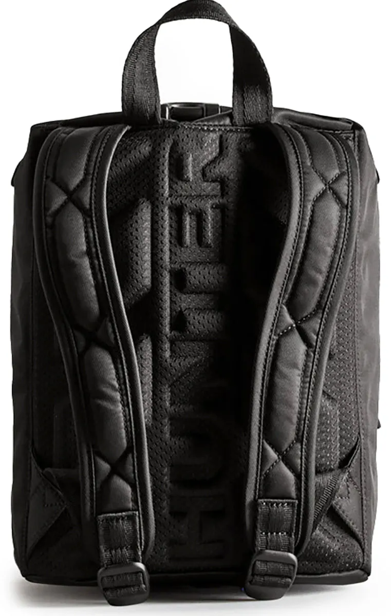 Hunter Nylon Pioneer M In Black Backpack