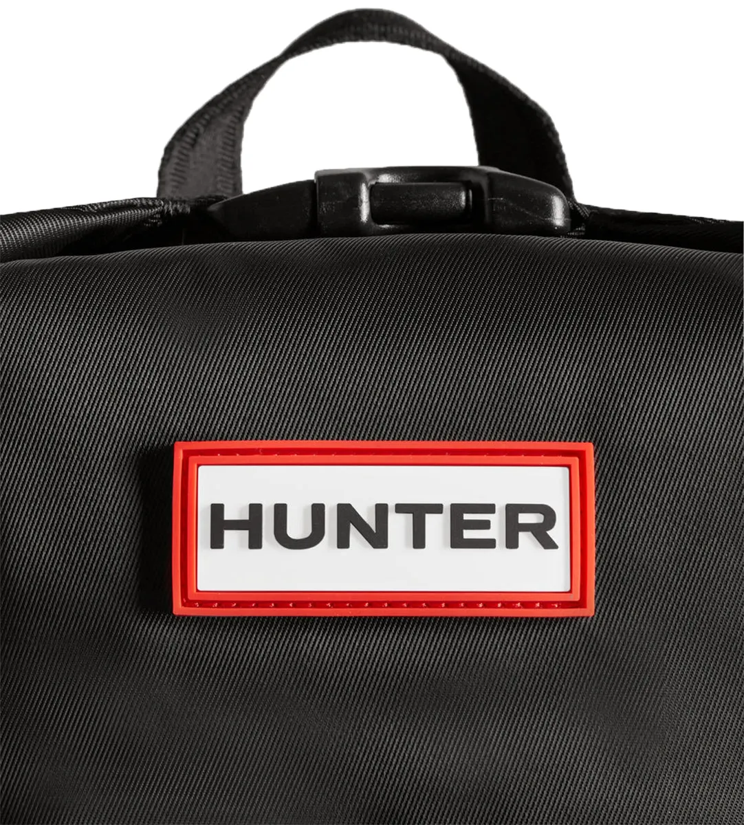 Hunter Nylon Pioneer M In Black Backpack