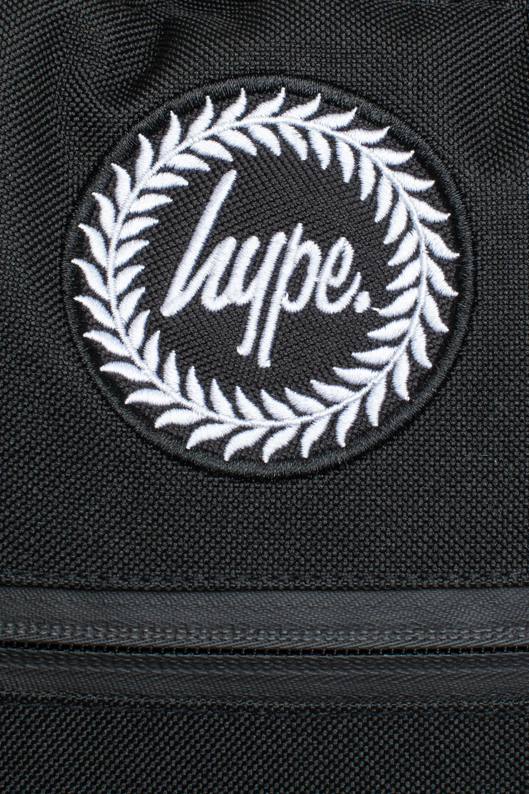 Hype Unisex Black Crest Maxi Backpack