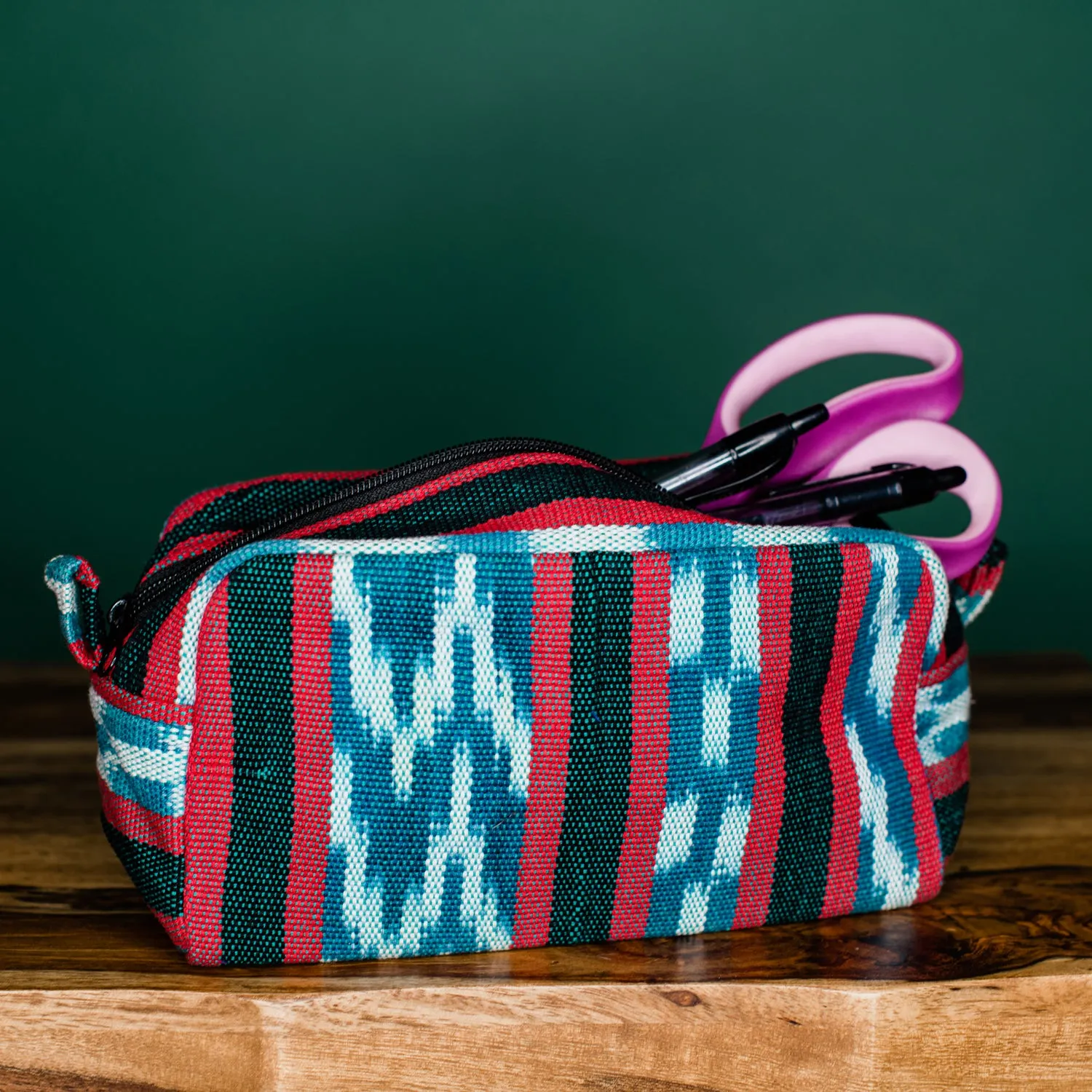 Ikat Cosmetic Bags