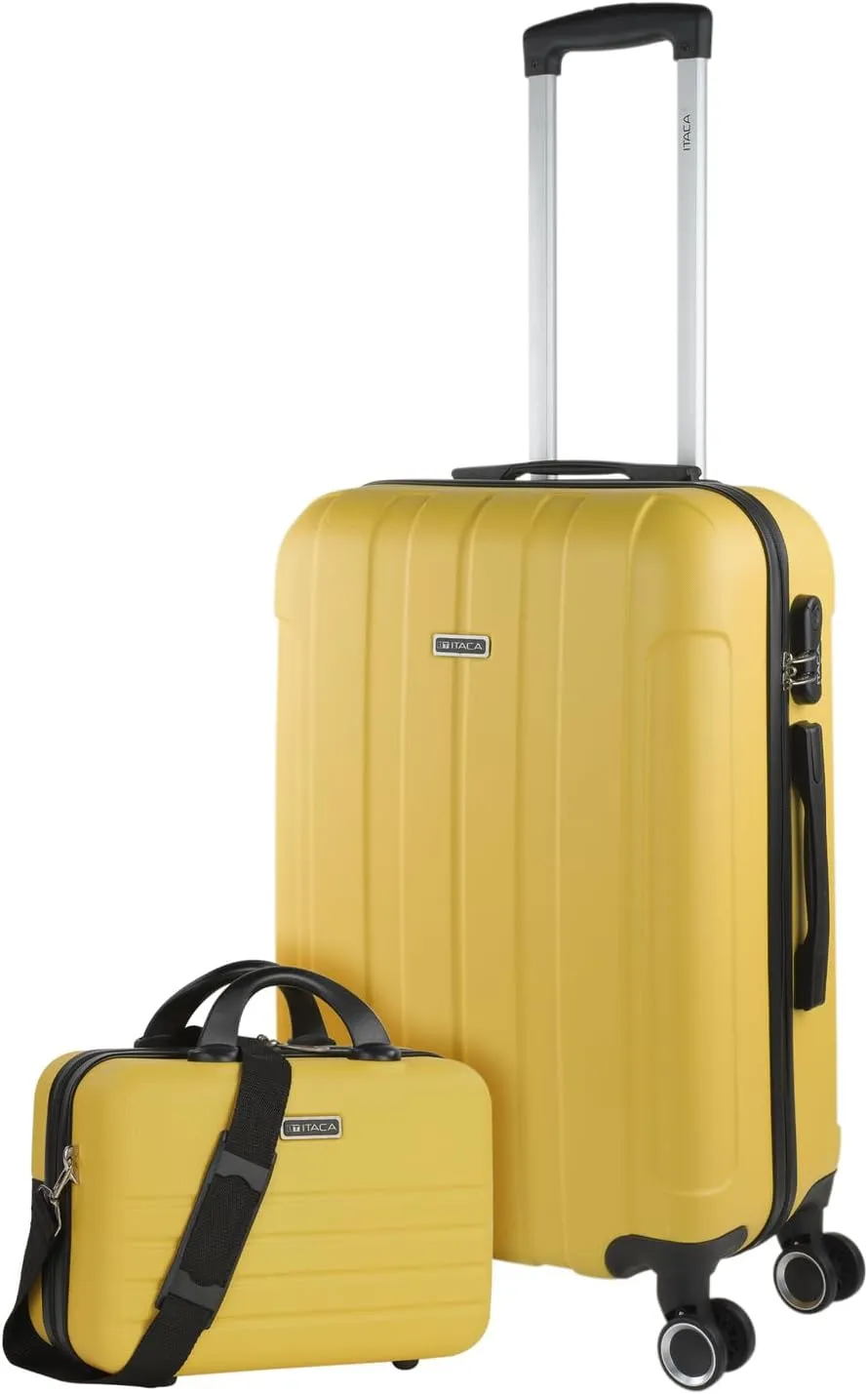 ITACA Travel Suitcase. 4 Wheel Suitcase Set - Travel Suitcase Set - Lightweight Travel Suitcase Set. Combination Lock 771100B