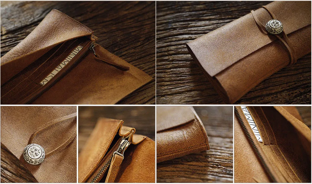 Leather Clutch Wallet