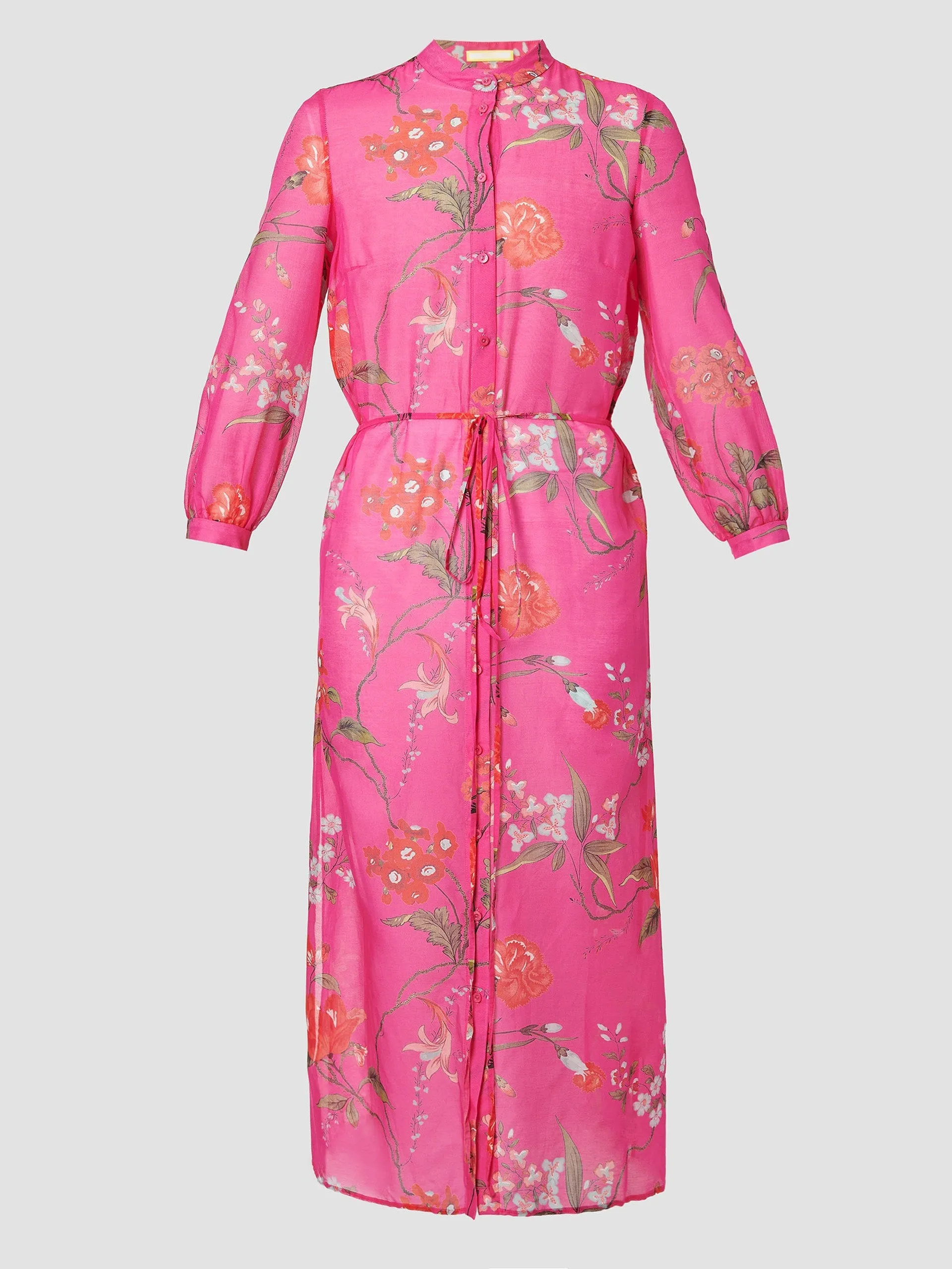 Midi shirt dress