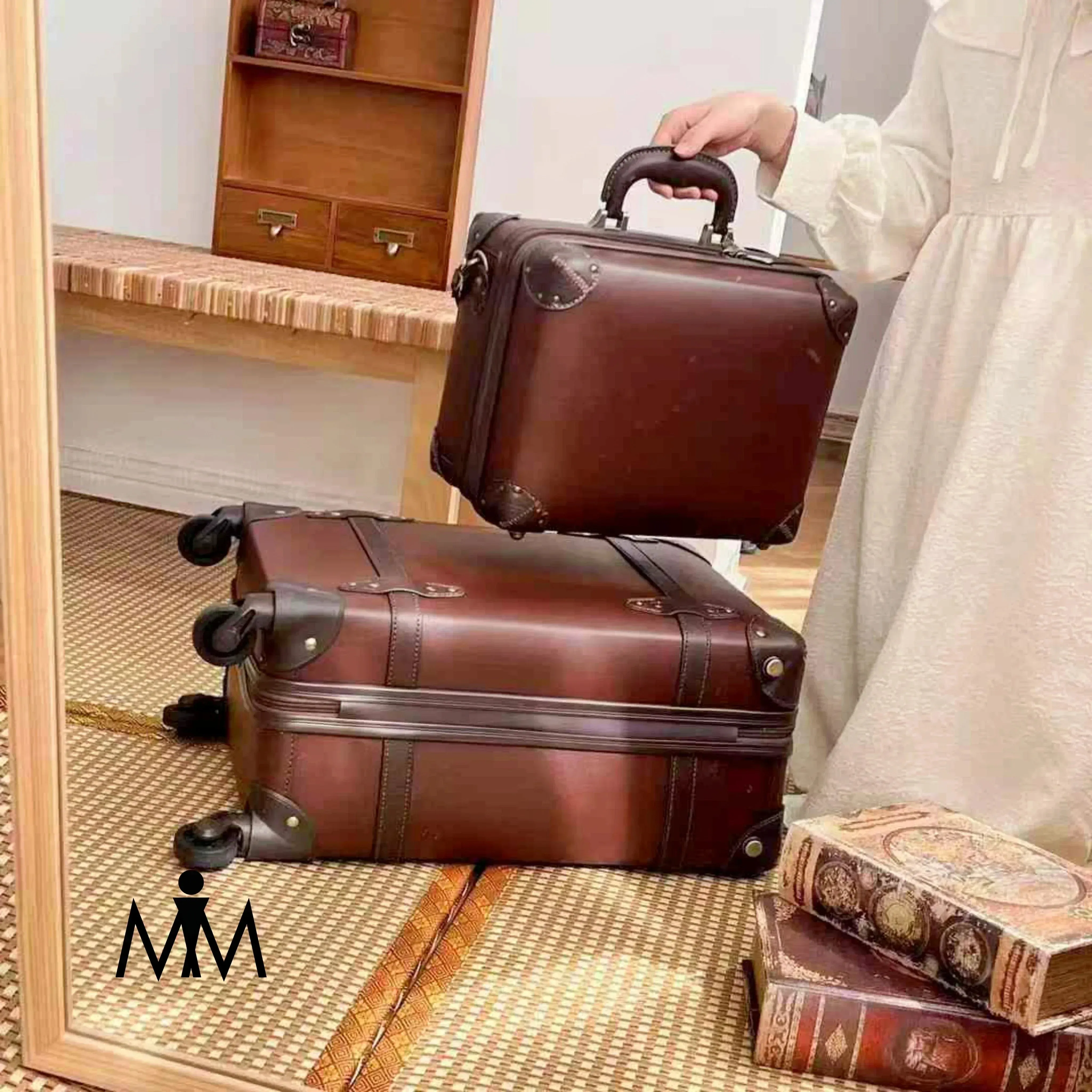 Retro Luggage Set 2 Pcs – Lightweight, Durable & Stylish Travel Companion