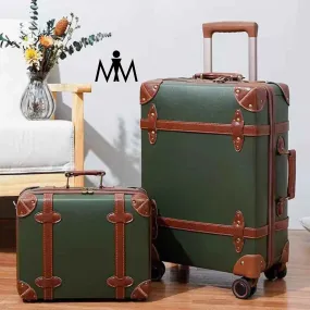 Retro Luggage Set 2 Pcs – Lightweight, Durable & Stylish Travel Companion