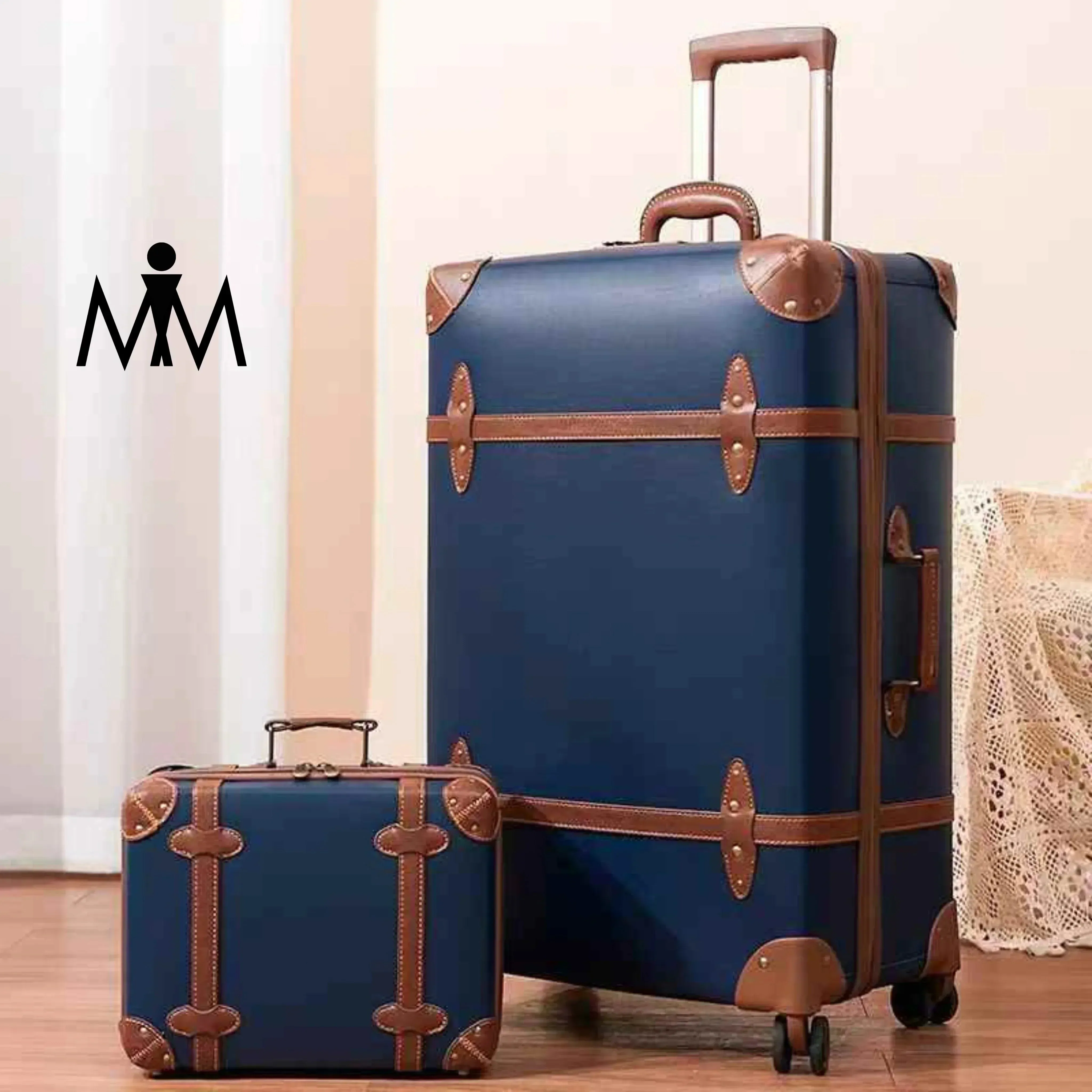 Retro Luggage Set 2 Pcs – Lightweight, Durable & Stylish Travel Companion