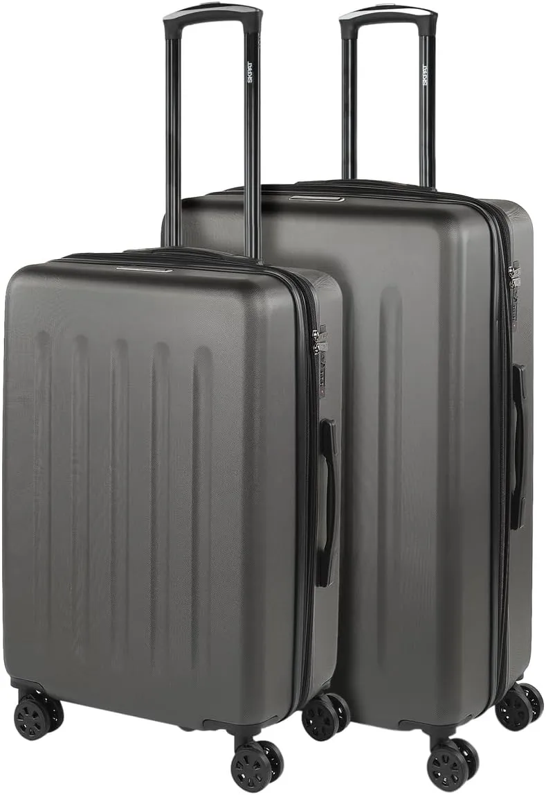 SKPAT - Travel Suitcases Set Suitcases 4 Wheels - Travel Luggage Set - Lightweight Travel Suitcases Set Combination Lock
