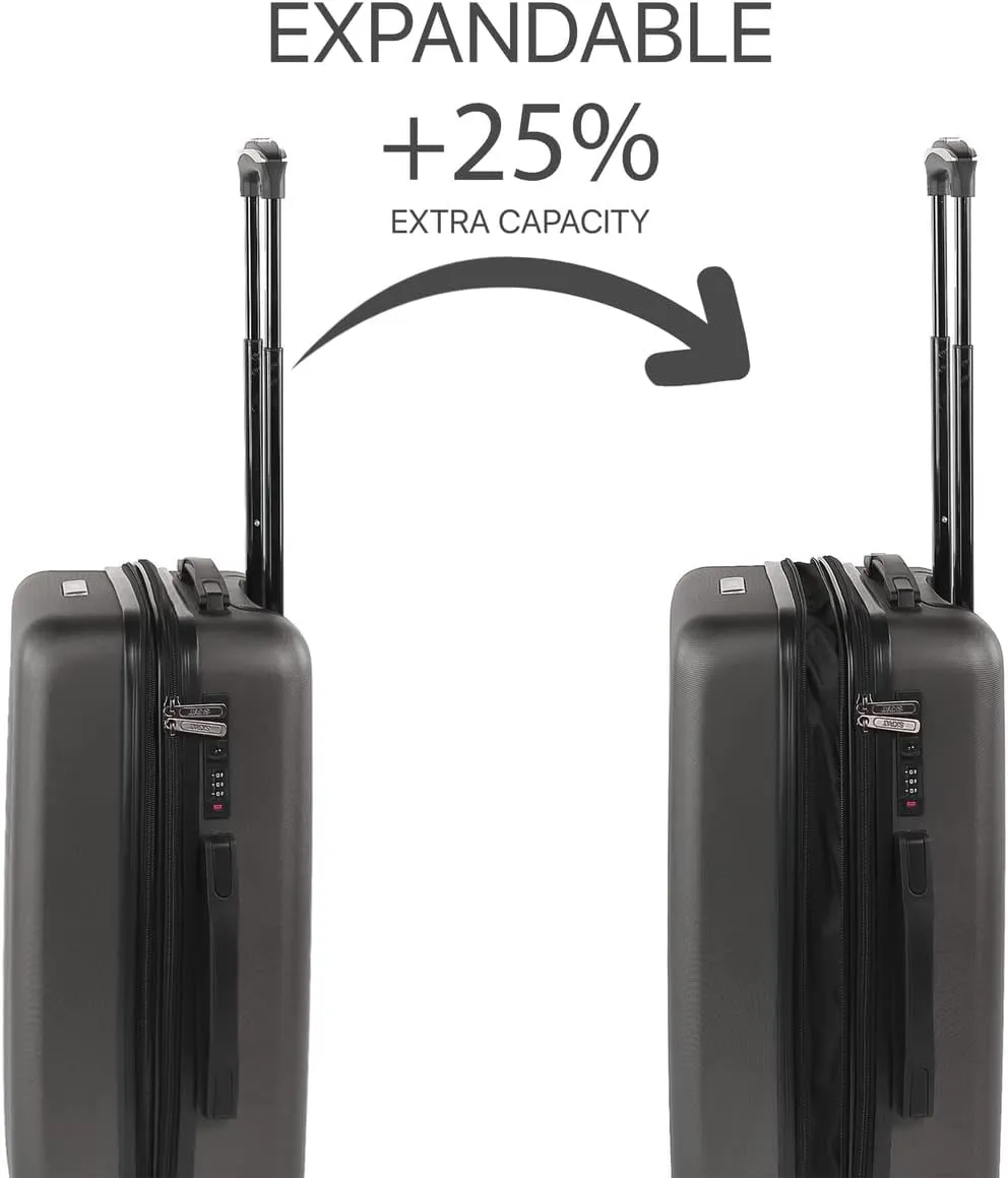 SKPAT - Travel Suitcases Set Suitcases 4 Wheels - Travel Luggage Set - Lightweight Travel Suitcases Set Combination Lock