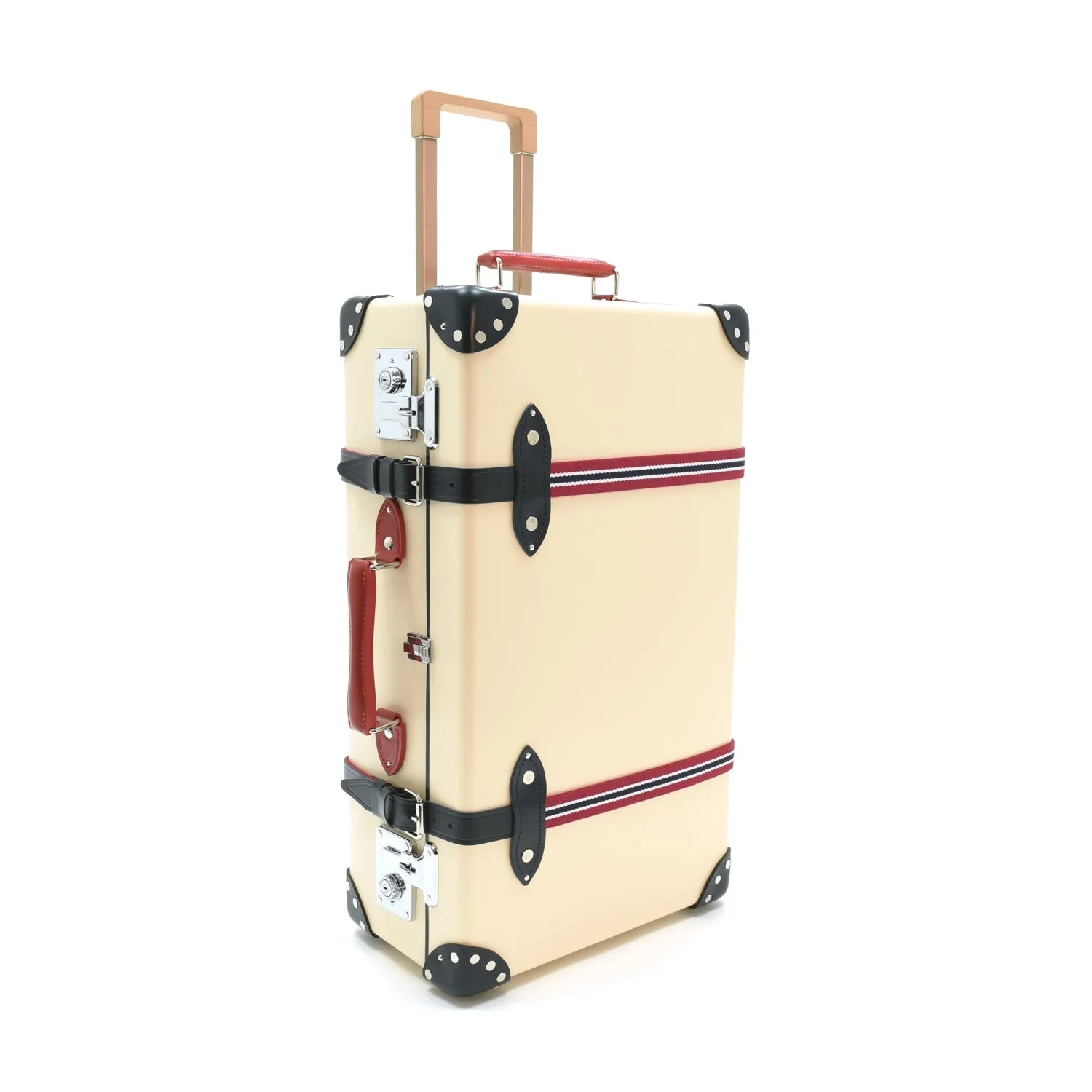 St. Moritz · Medium Check-In - 2 Wheels | Ivory/Navy