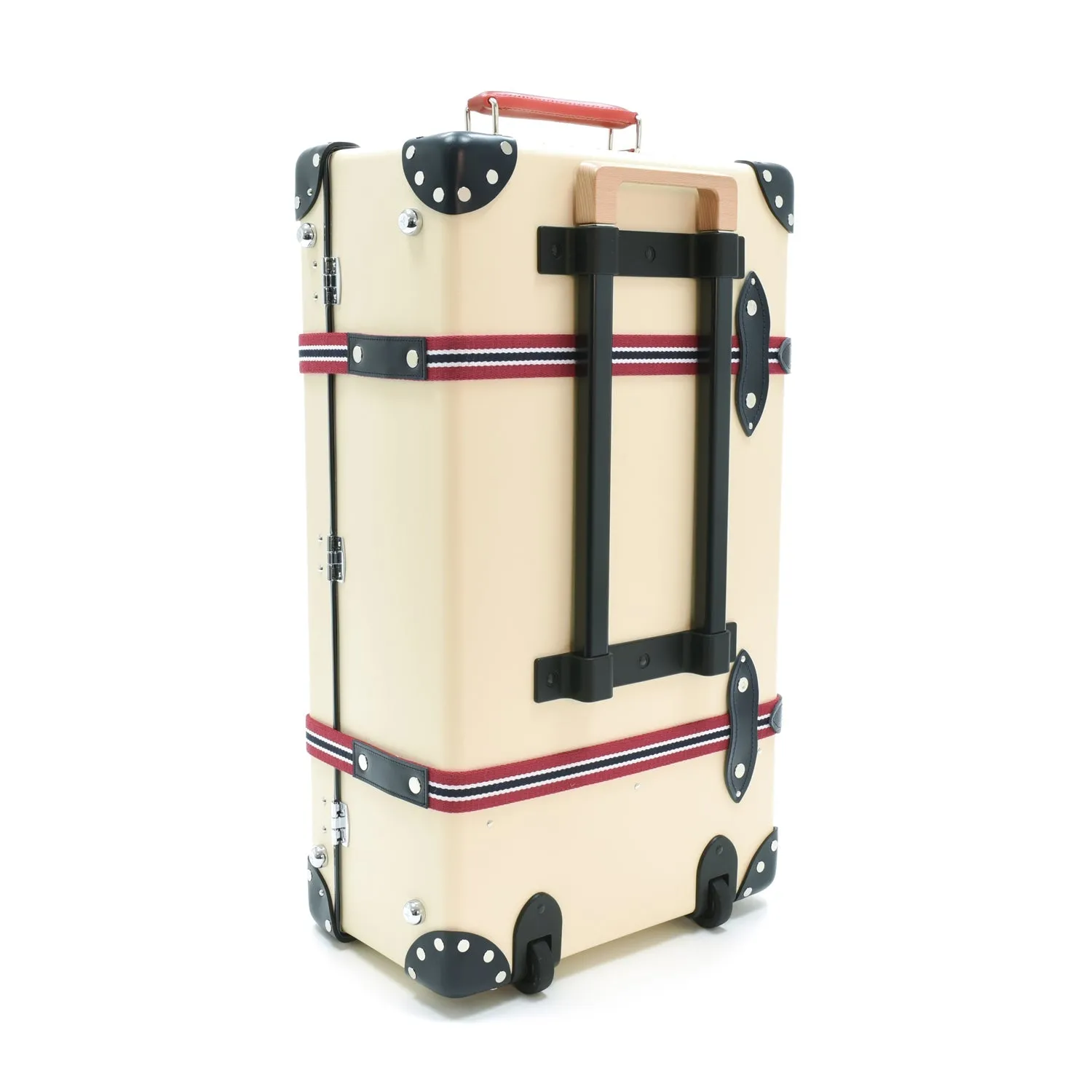 St. Moritz · Medium Check-In - 2 Wheels | Ivory/Navy