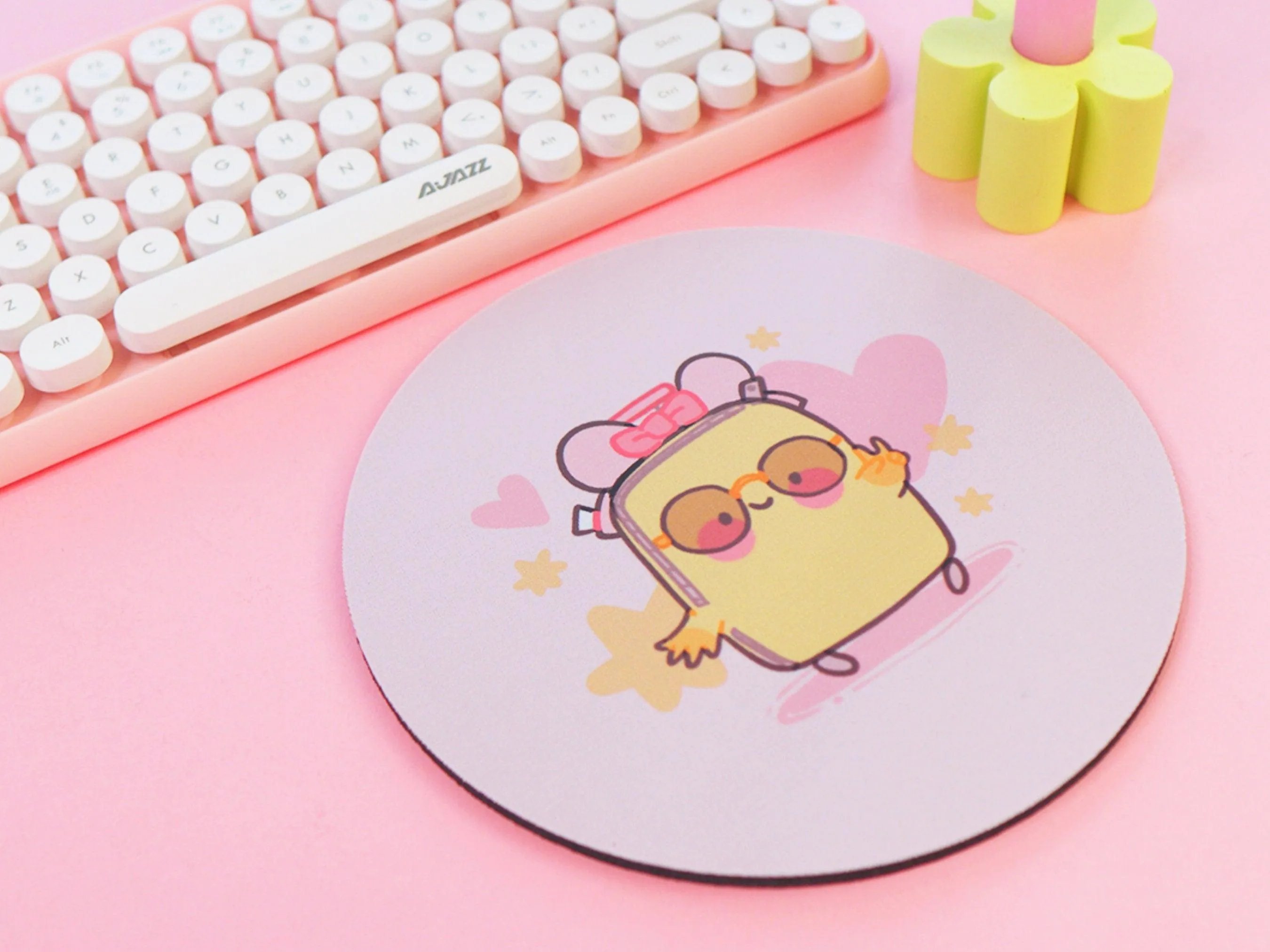Take Me To The Magic Kawaii Suitcase Travel Mouse Pad