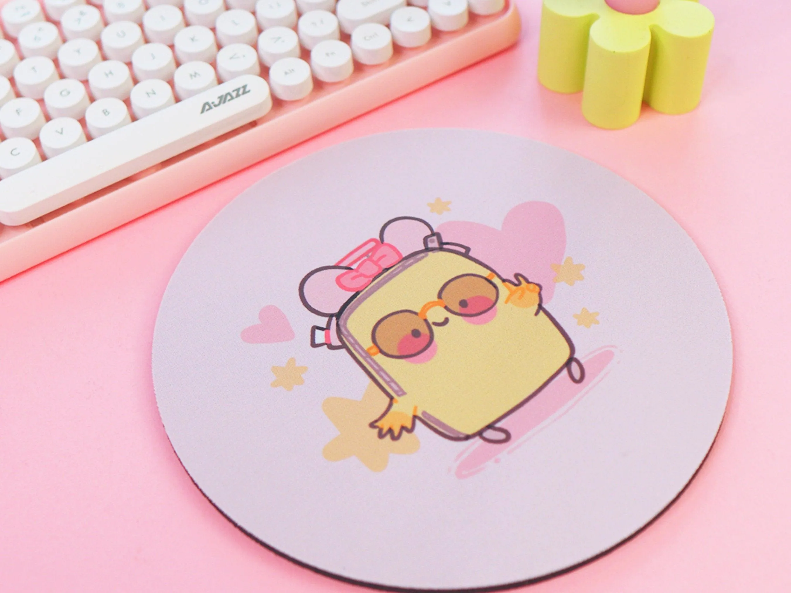 Take Me To The Magic Kawaii Suitcase Travel Mouse Pad