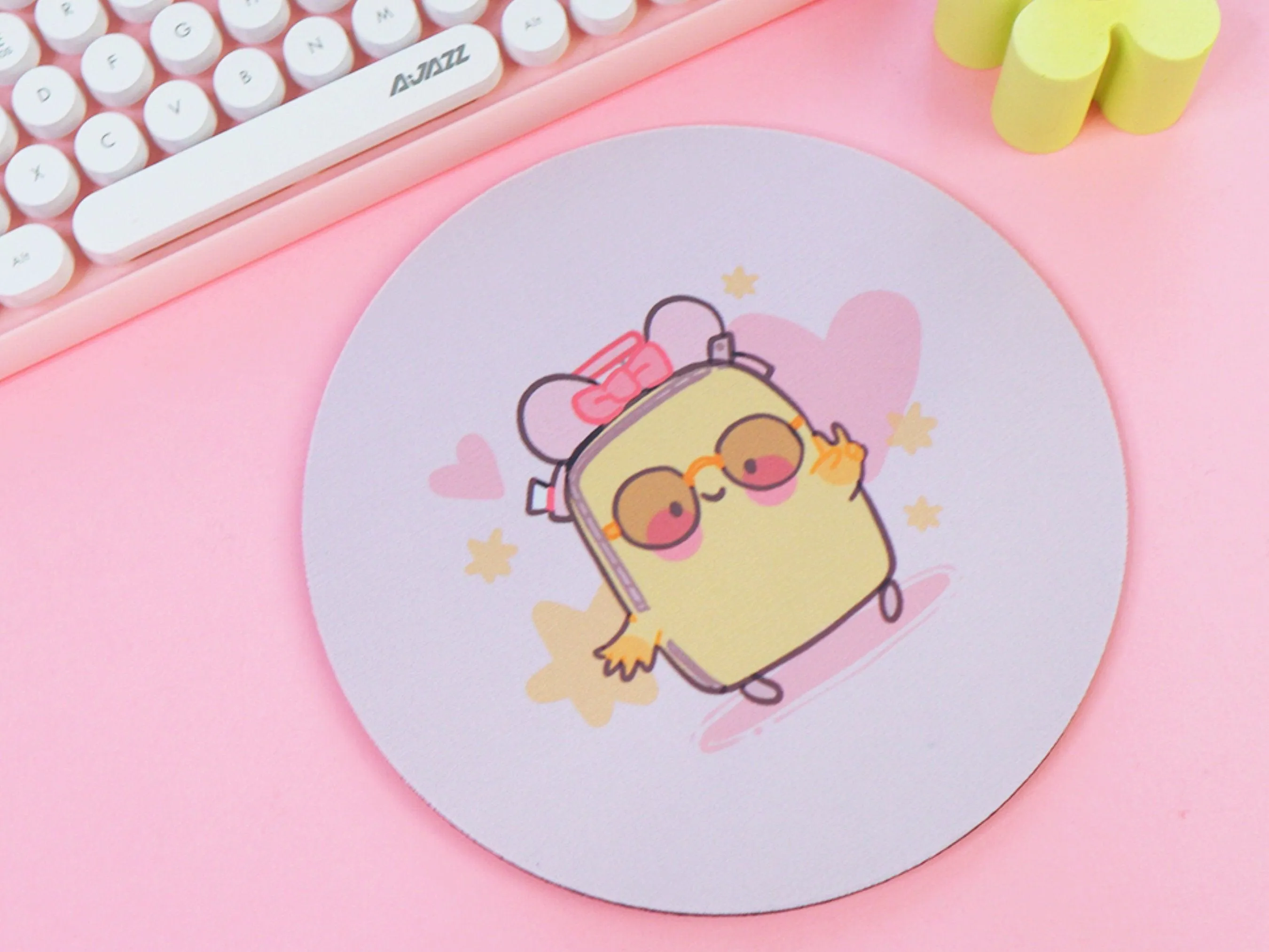 Take Me To The Magic Kawaii Suitcase Travel Mouse Pad